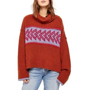 Free People Greater Than Cowl Neck Sweater